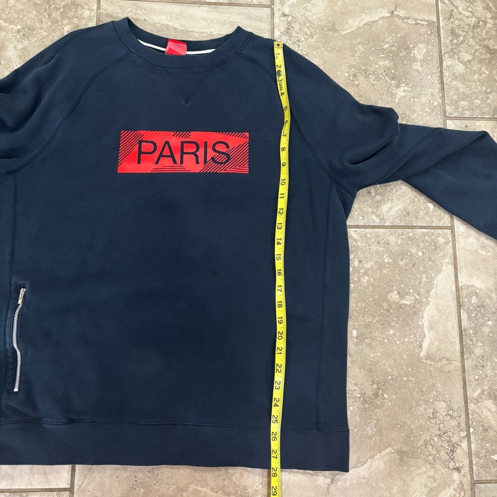 Nike Paris‎ Saint-Germain Club Men's Soccer Crew-Neck Sweatshirt sz XL - Picture 11 of 12